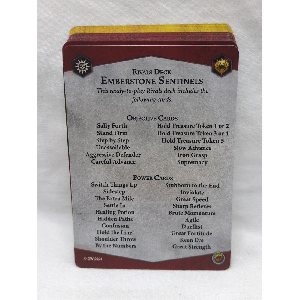 Warhammer Underworlds Emberstone Sentinels Rivals Deck
